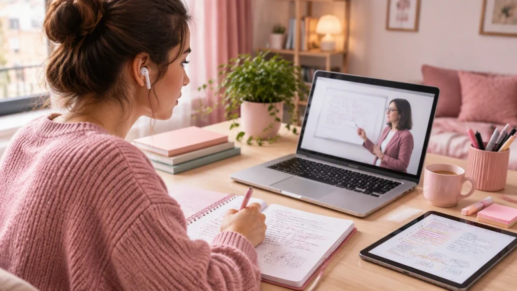 Học trực tuyến: Cách ghi chú số hiệu quả cho việc học trên mạng